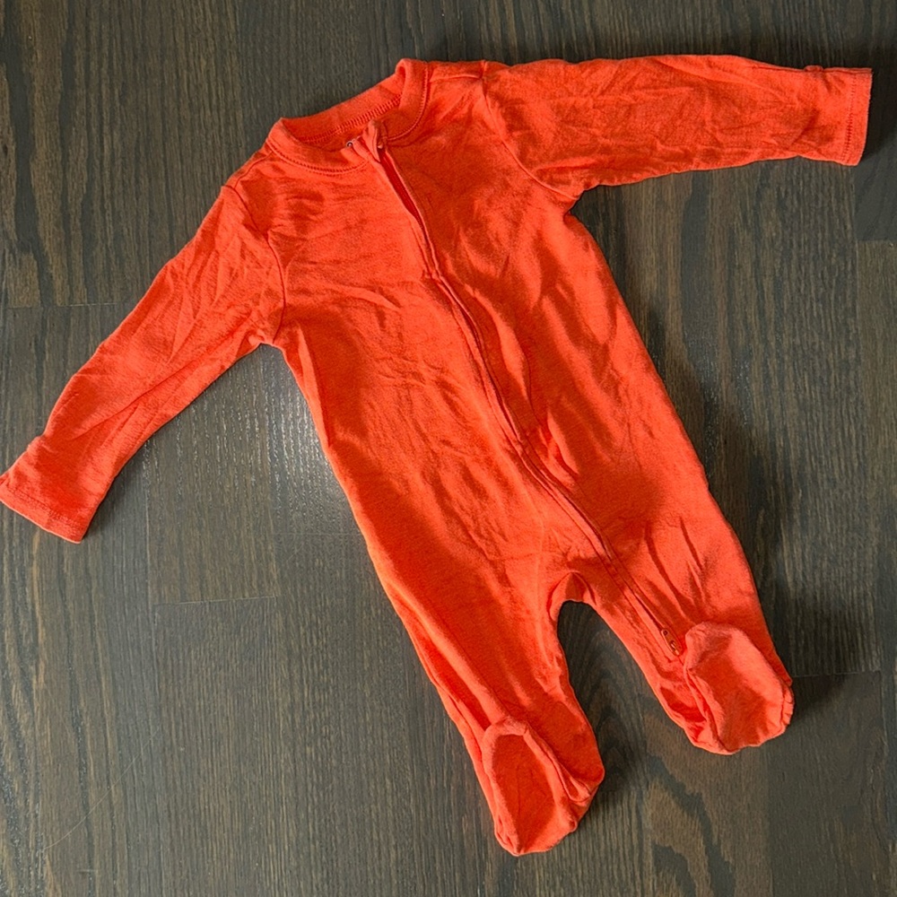 Old Navy Orange Unisex Sleep & Play Baby | 6-9M